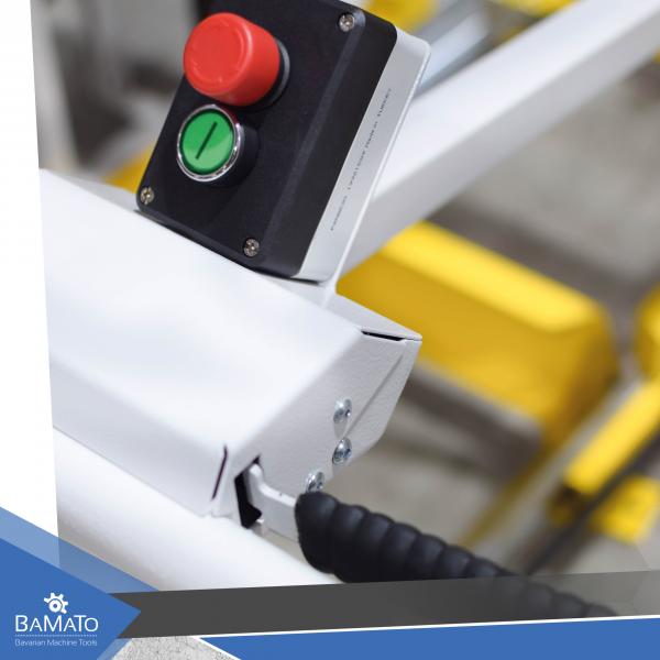 BAMATO Block bandsaw BBSW-600 with 4,6m roller conveyor